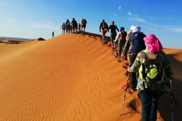 Desert Trekking in Mhamid from Ouarzazate